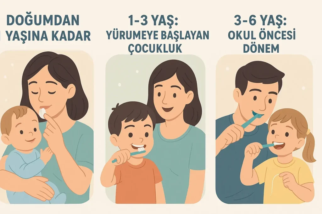 Bebeklikten Ergenliğe Ağız Hijyeni Nasıl Sağlanmalı?